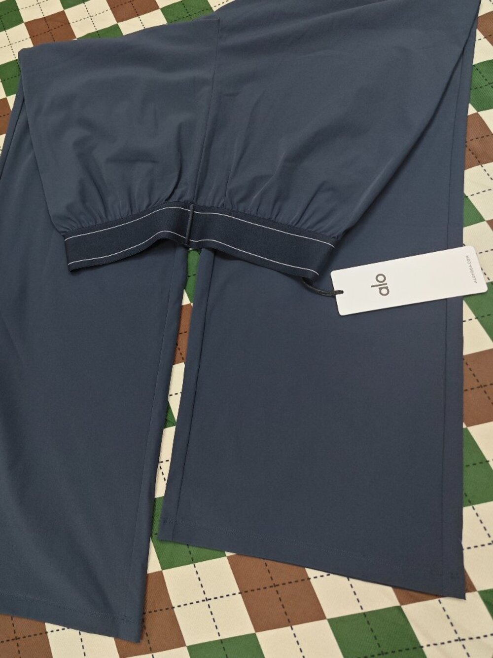 Navy Blue🦄ALO Yoga Women's Suit Up Trouser💛 Everyday/Office Pants (Regular) - Picture 5 of 9